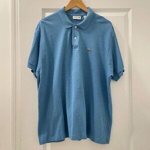 Lacoste Classic Fit Polo Shirt in Blue Size FR 9 US 4XL